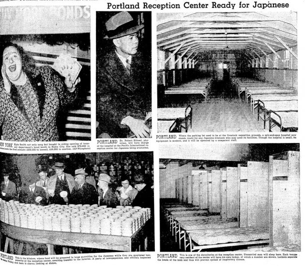 1942 05 02 Dr Shiomi Evacuation Reception