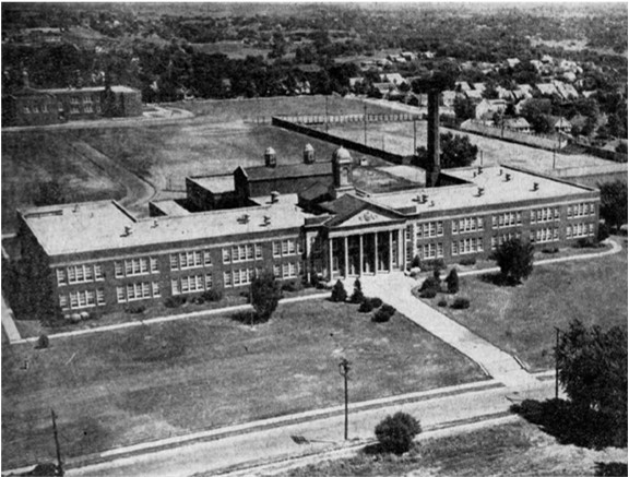 old photo of Benson High School Robert Shiomi went to High School here